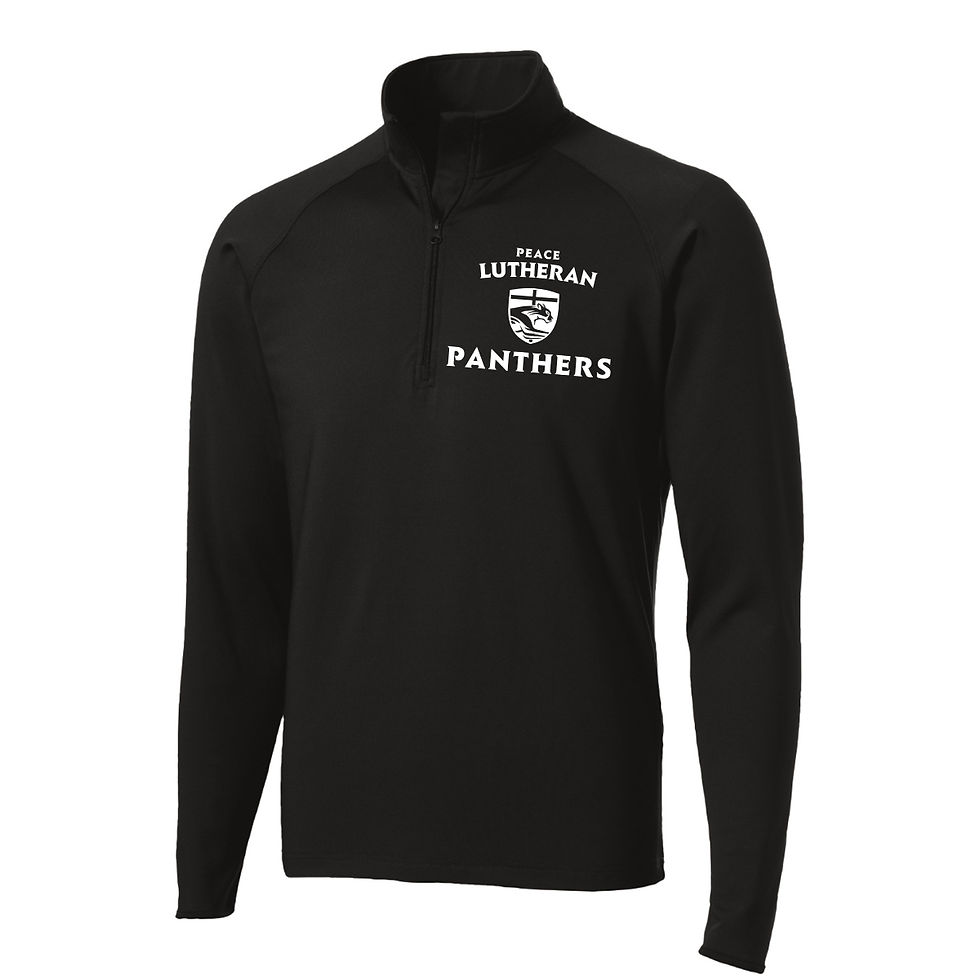 Thumbnail: Mens 1/4 Zip Panthers Pullover