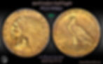 Thumbnail: 1908 Half Eagle, PCGS 64+