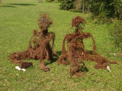Esculturas em arame