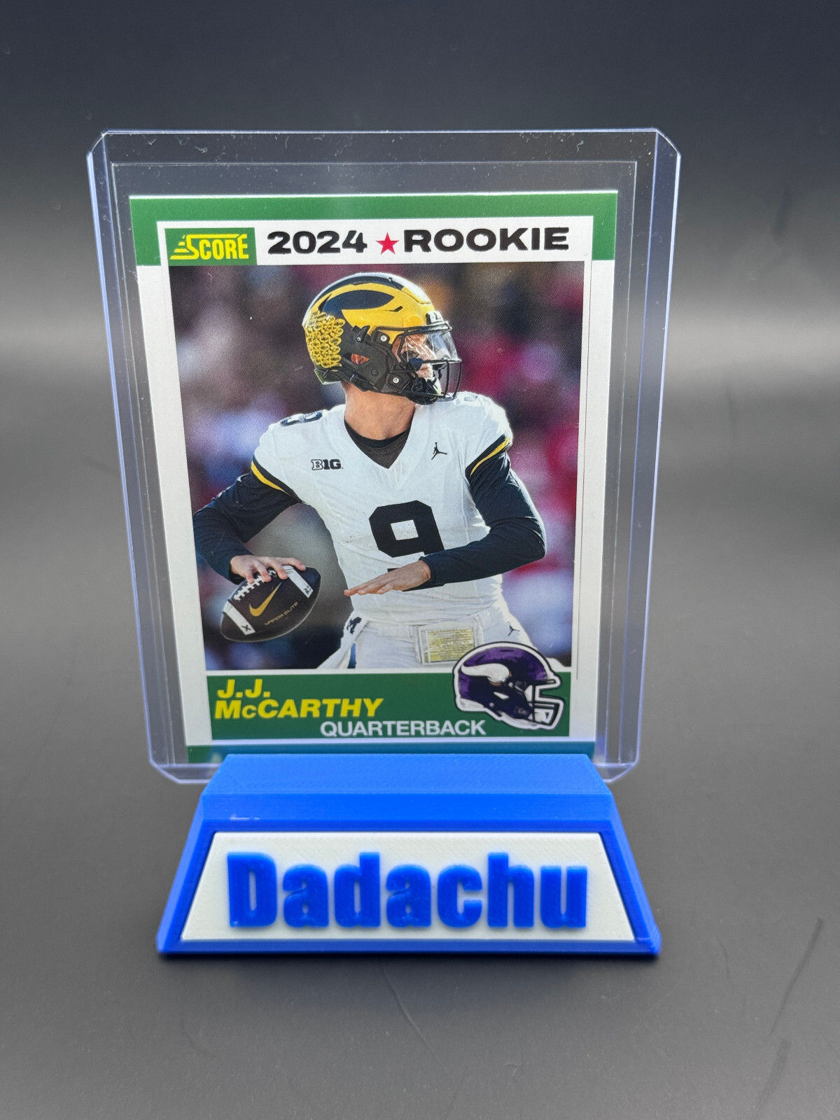 2024 Score #8 J.J. McCarthy 35th Anniversary Rookies