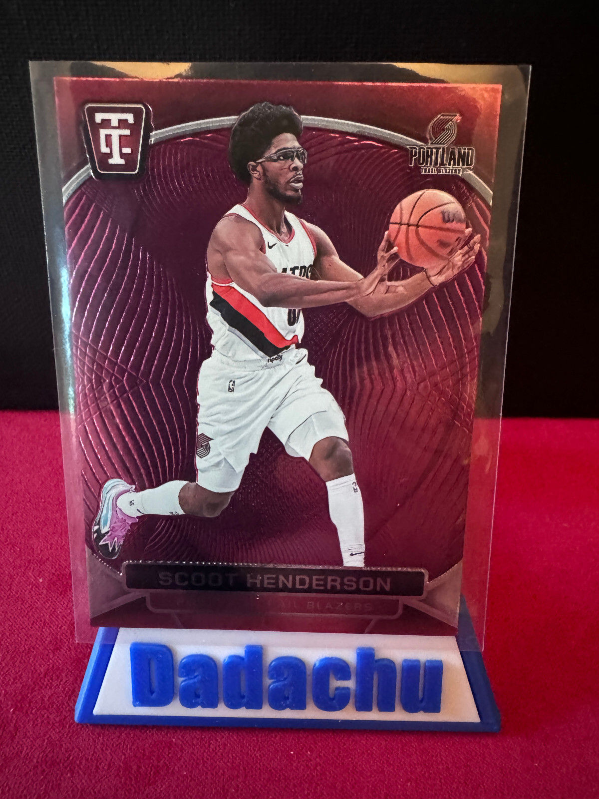 2024-25 Panini Totally Certified Scoot Henderson Red Mirror /149