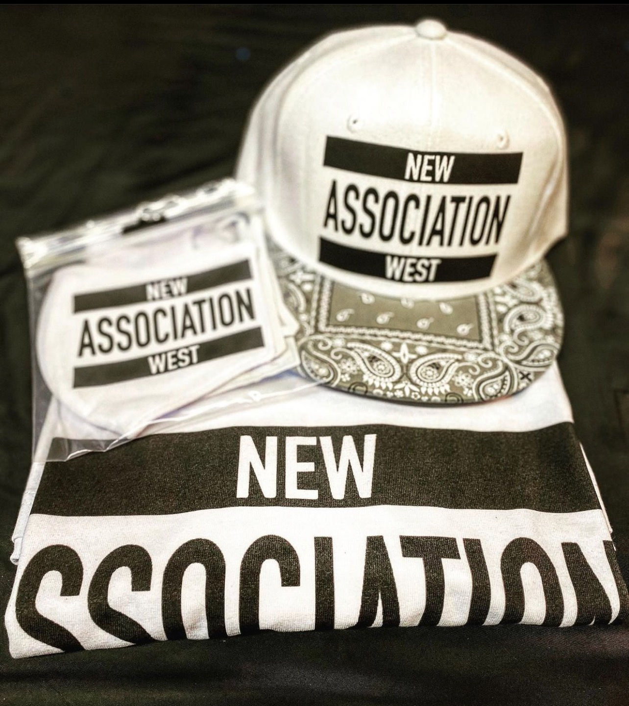New West Association Mask, Hat, T-Shirt Set