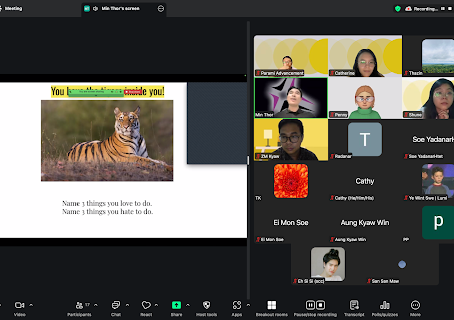 PUCDC Organization Talk Series: Career Clarity Workshop by Crossworks Myanmar