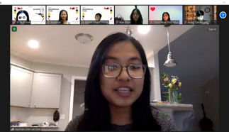 A sharing session by Ma Hayman Linn Lae Zaw, master student of social work at the University of North Carolina at Chapel Hill, US