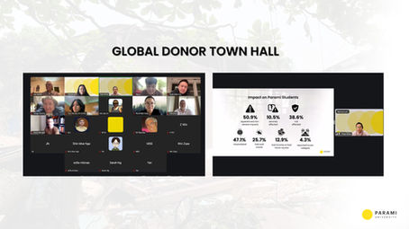 Global donor town hall highlights resilient relief efforts