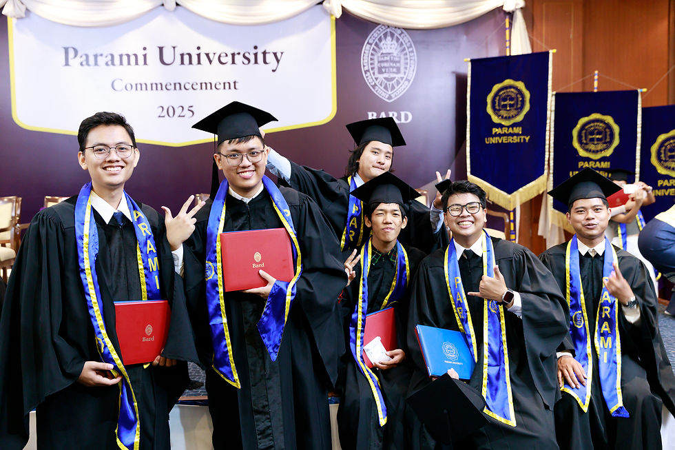 Kyaw Toe Toe Han and his classmates