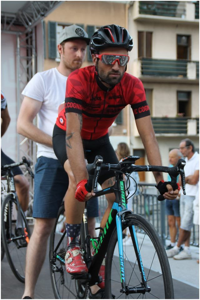 Fabrice concentré au départ