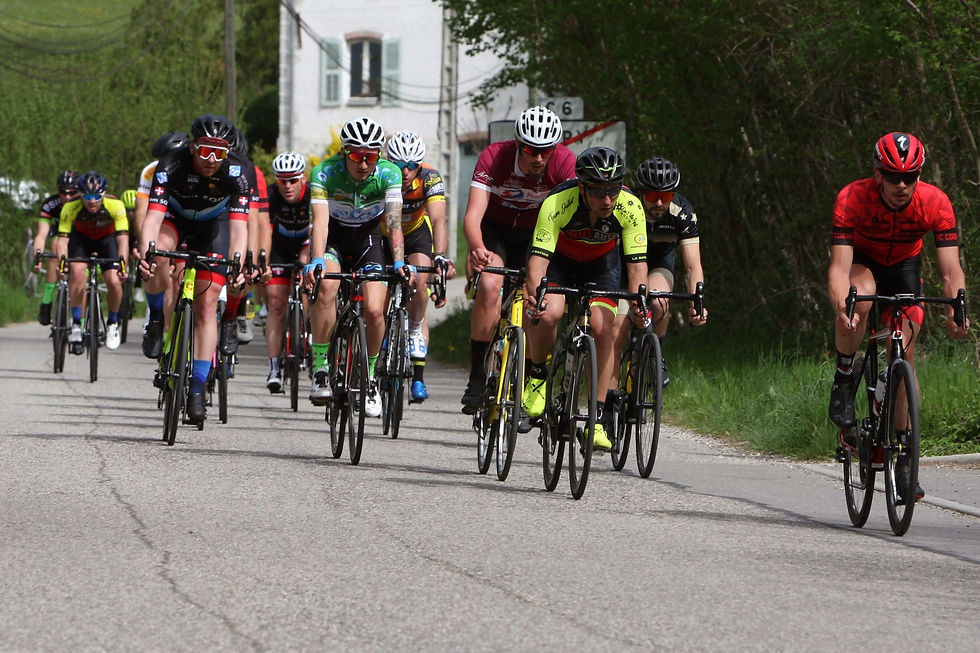 Le peloton des FSGT 1,2,3