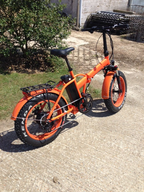 Thumbnail: Folding 20" Fat Ebike