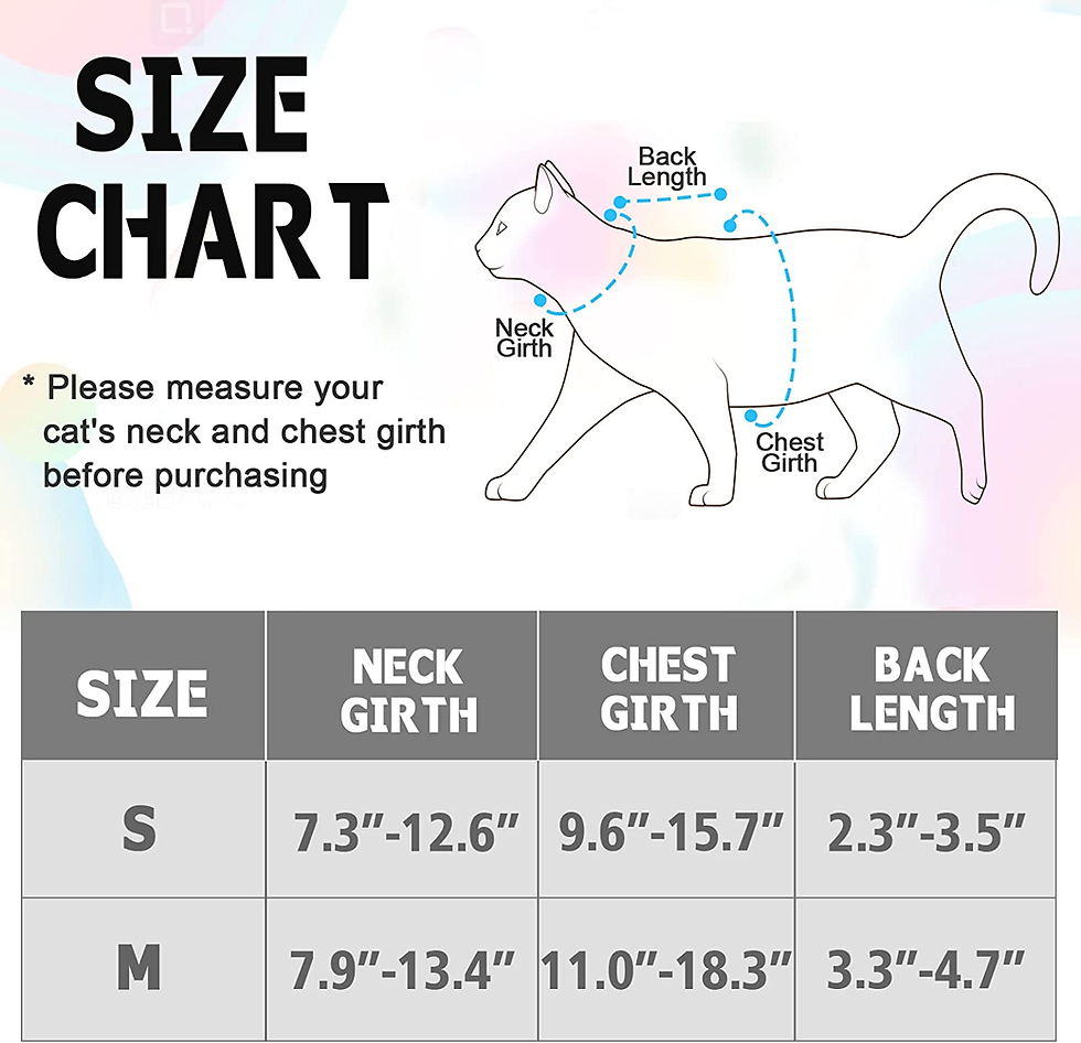 Thumbnail: Cat Harness and Leash Escape Proof for Walking, Adjustable Cat Vest Harness and 