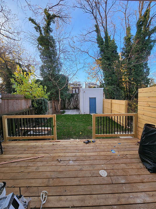 Backyard and Patio