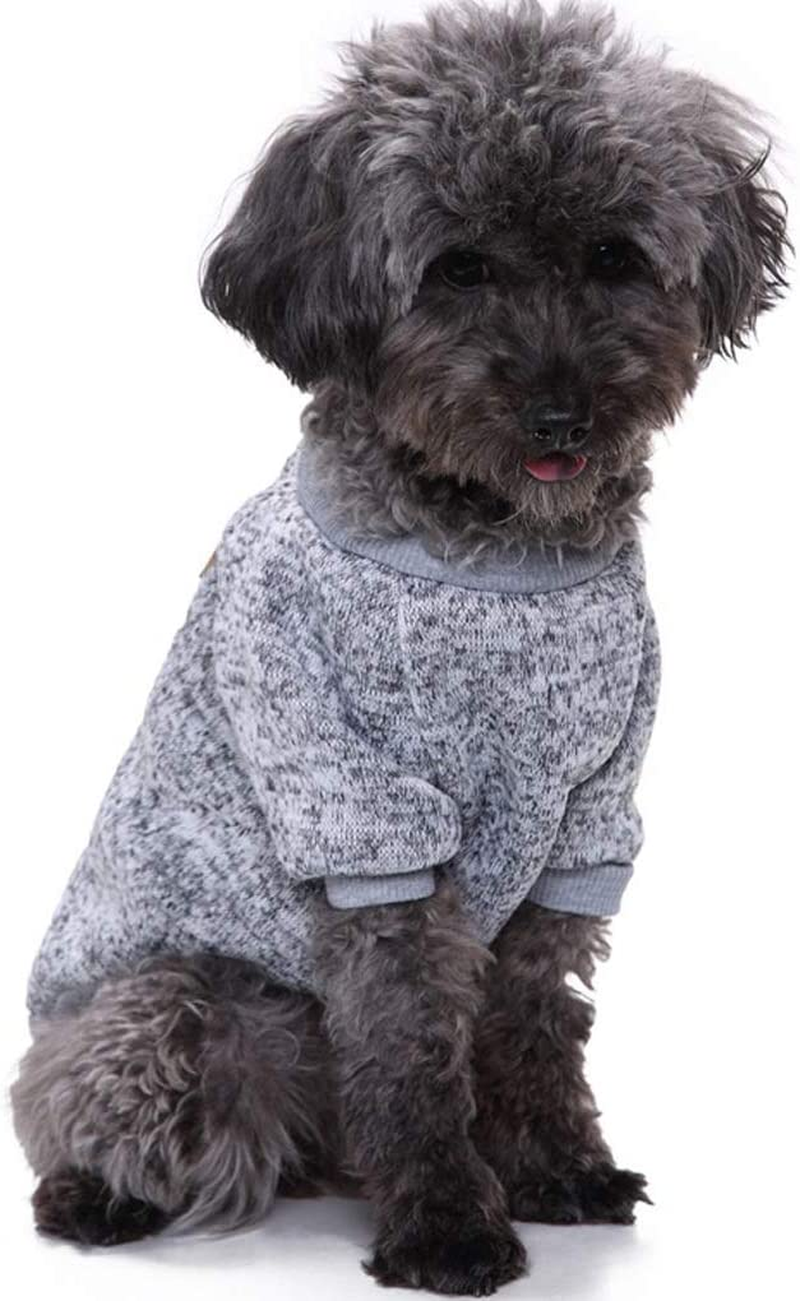 Thumbnail: Pet Dog Classic Knitwear Sweater Warm Winter Puppy Pet Coat Soft Sweater Clothin