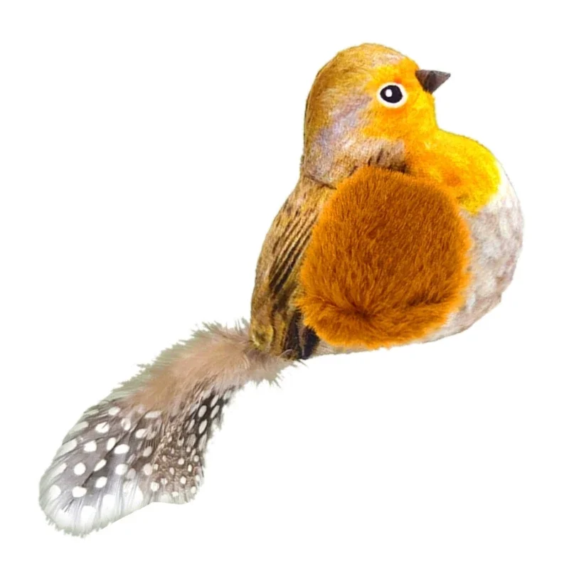 Thumbnail: Toy Indoor Interactive Birds Toy for Cat Chasing Teasing Toy