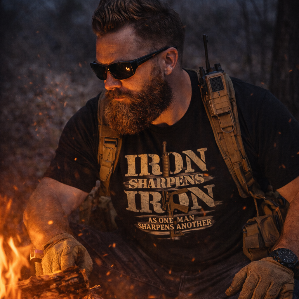 Iron Sharpens Iron Tactical Redneck Shirt