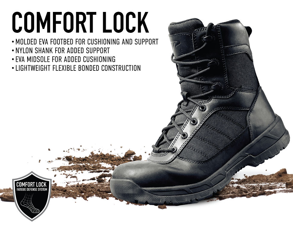 Thumbnail: Guardian Composite Toe 8 Inch Tactical Boot