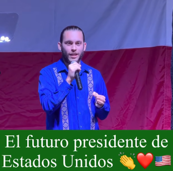 INFLUENCER SE LANZA COMO CANDIDATO A PRESIDENTE DE LOS ESTADOS UNIDOS