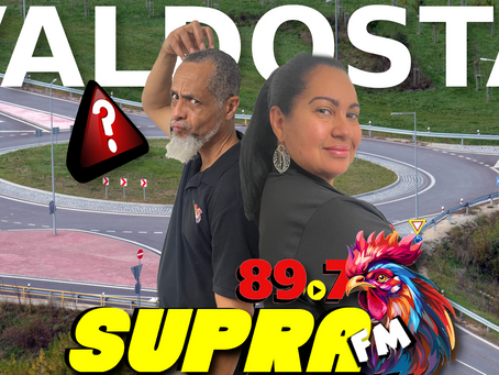 WHY THE CITY OF VALDOSTA STOP WORKING IN THE ROUNDABOUT OF ASHLEY ST AND N. VALDOSTA? THE QUESTION OF THE DAY SUPRA 89.7 FM