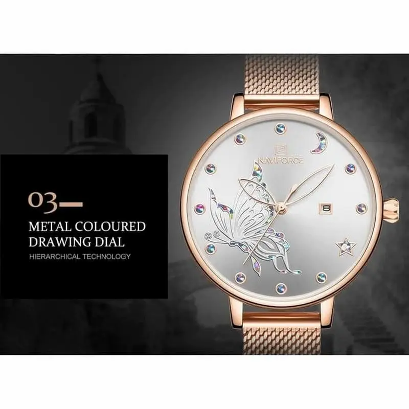 Thumbnail: Jam Tangan Wanita Naviforce NF5011