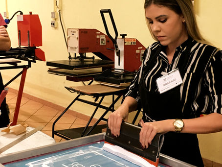 Curso Presencial de Serigrafia PRO + EXPERT - Nível: Médio a Avançado