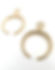 Crescent Moon Pave Set earrings