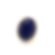 Oval Halo Lapis Lazuli and CZ ring