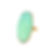 Large oval Aqua Chalcedony ring