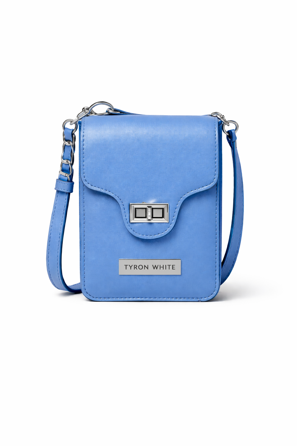 Tyron White Crossbody Bag