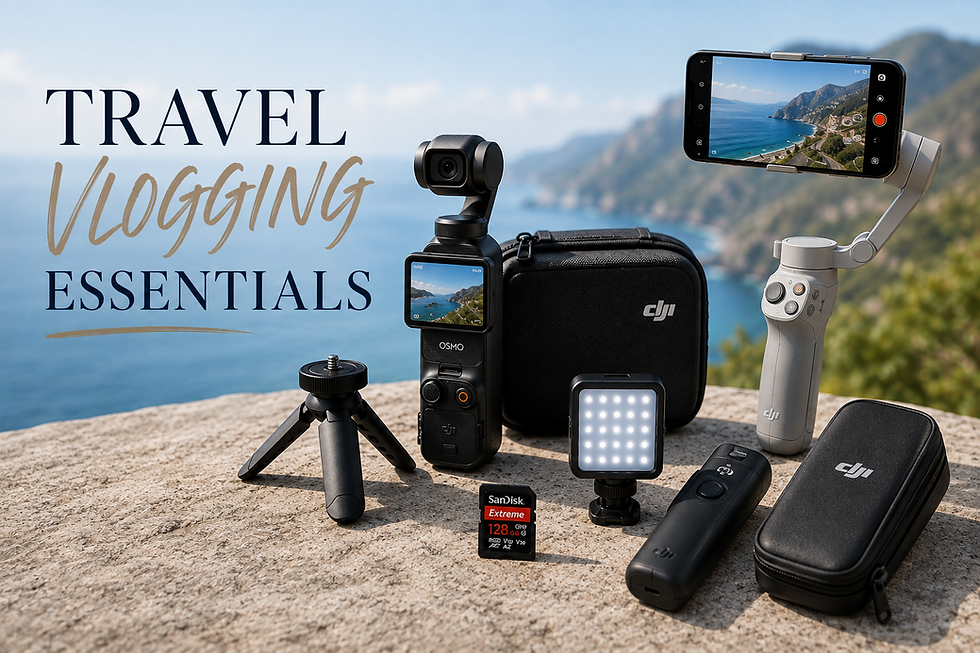 Travel Vlogging Essentials: Everything You Need to Capture the Journey