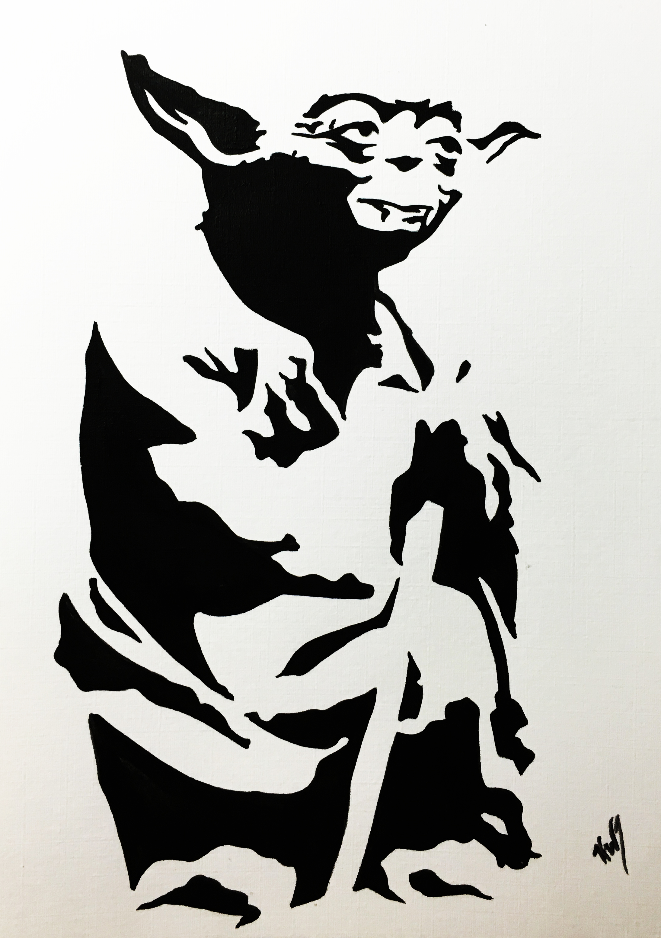 Star Wars Yoda Standing