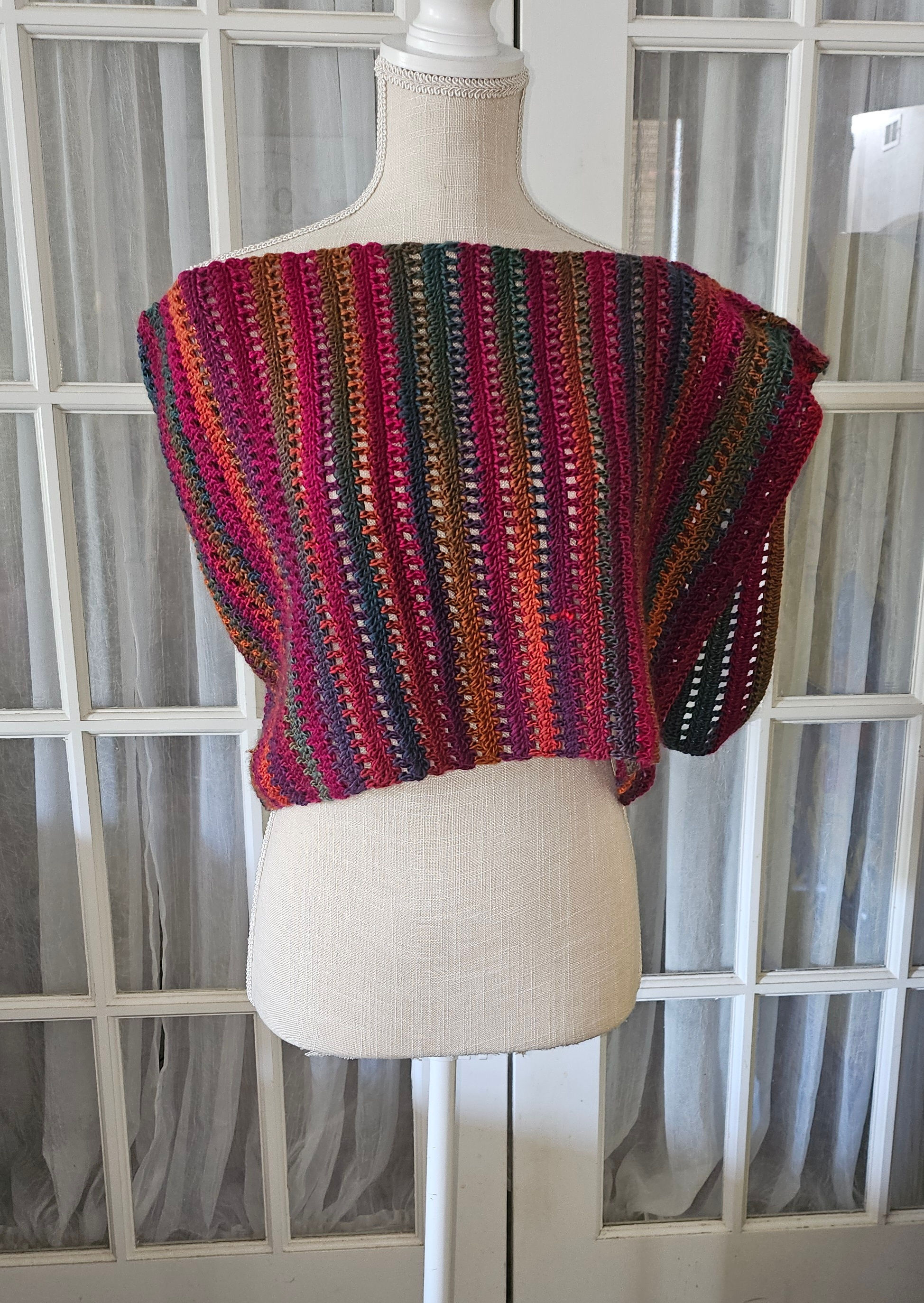 Crochet Multi-Way Poncho