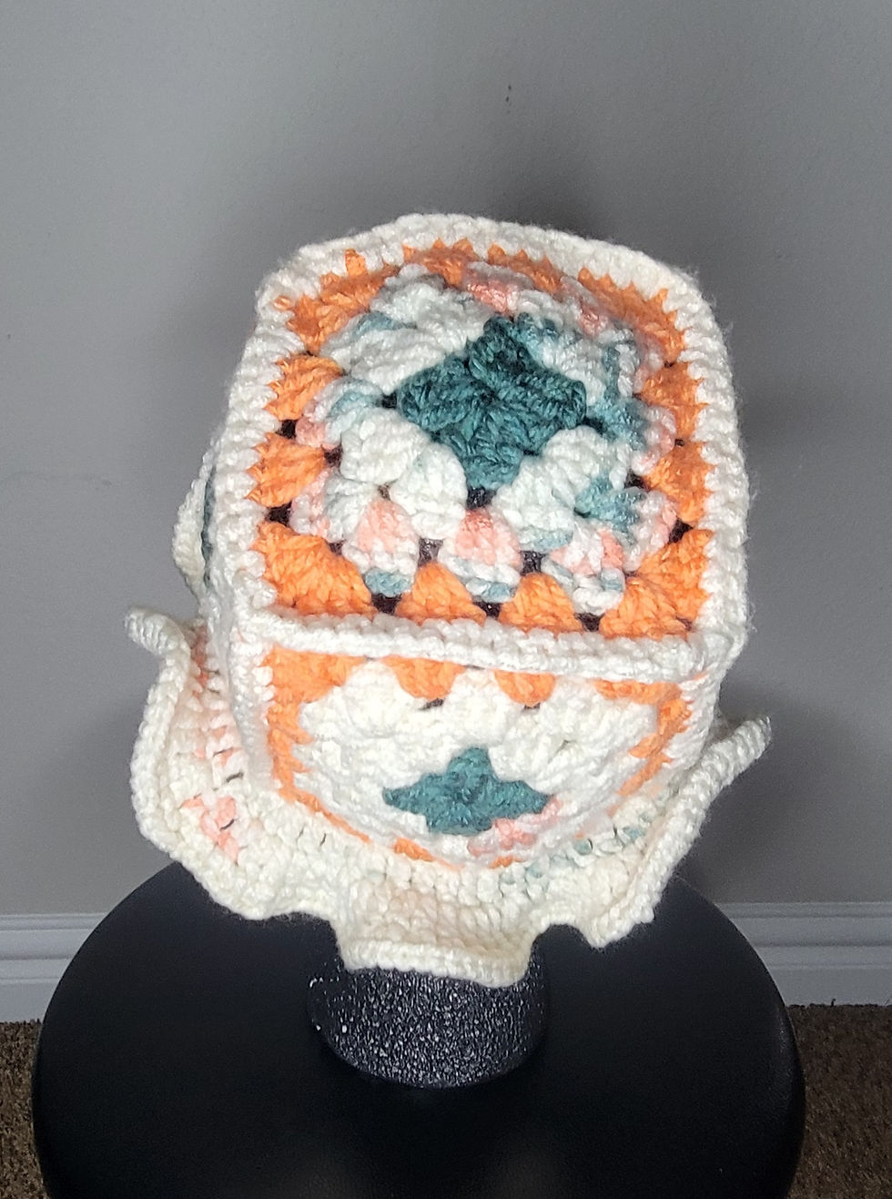 Thumbnail: Chunky Granny Square Bucket Hat