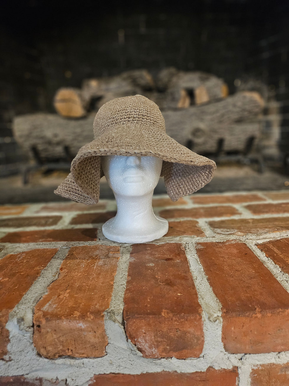 Thumbnail: Raffia Crochet Sun Hat