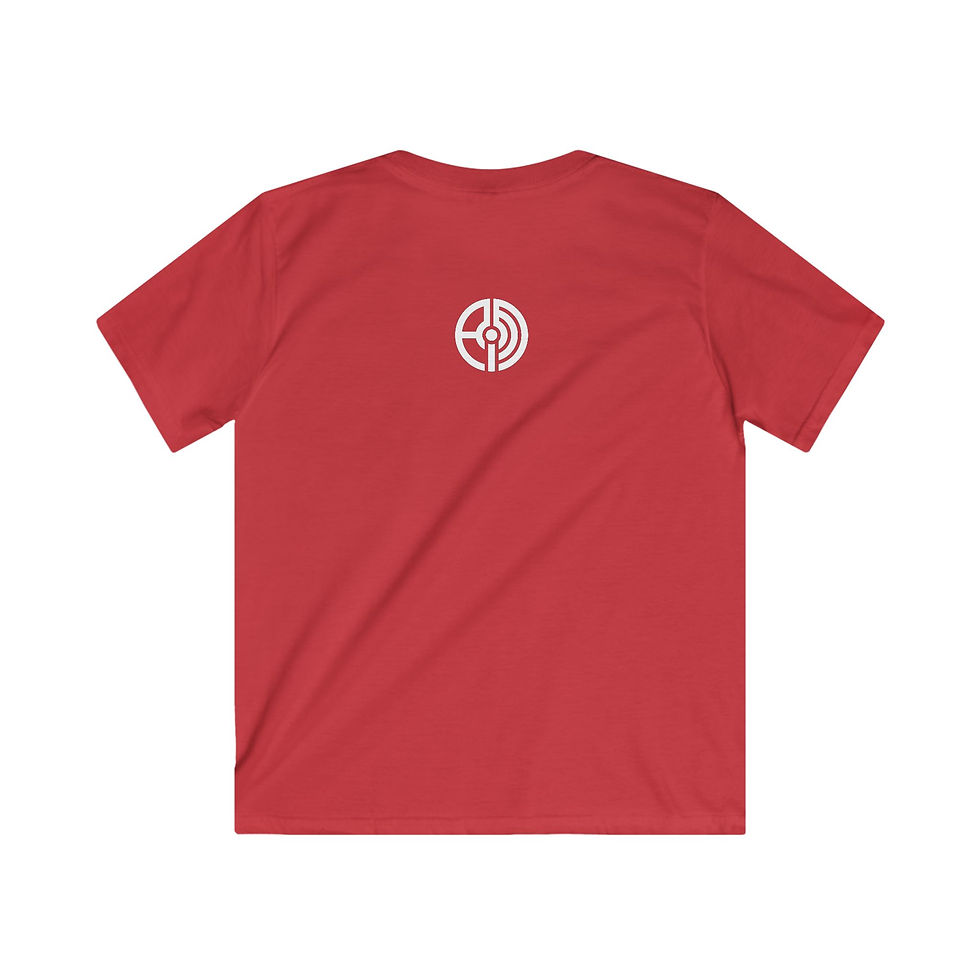 Thumbnail: "Evolution of Parkour" Kids Softstyle Tee