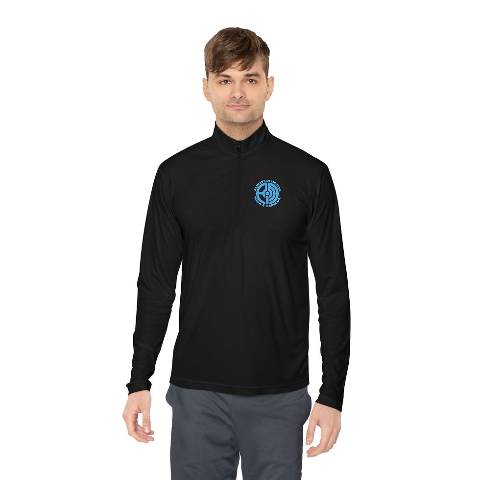 Thumbnail: AIM Ninja, Unisex Quarter-Zip Pullover