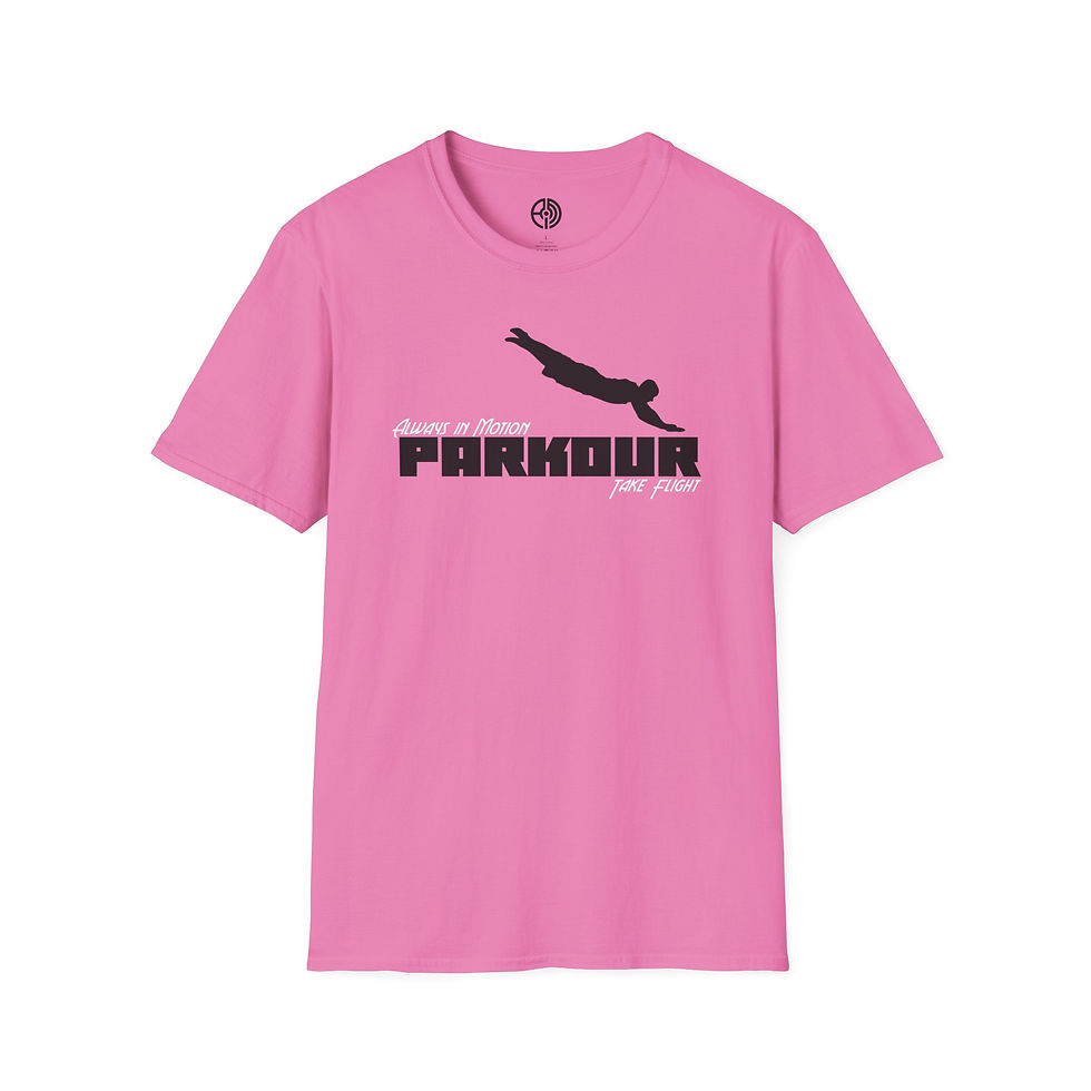 Thumbnail: AIM Parkour "Take Flight" Unisex Softstyle Tee