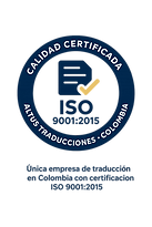 ISO 9001:2015 – Altus Traducciones oficiales y certificadas con calidad internacional