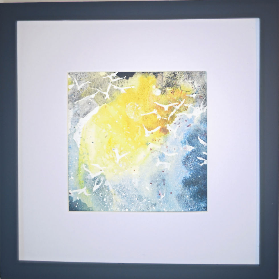 Thumbnail: Yellow light seabirds VI