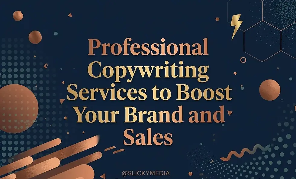Professional Copywriting Services for Sales Pages