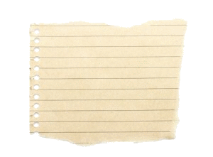 scrap paper with the word Books