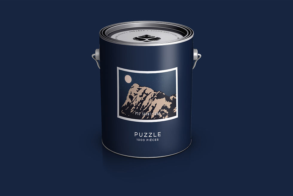 Miniature : Pic Saint-Loup by Night