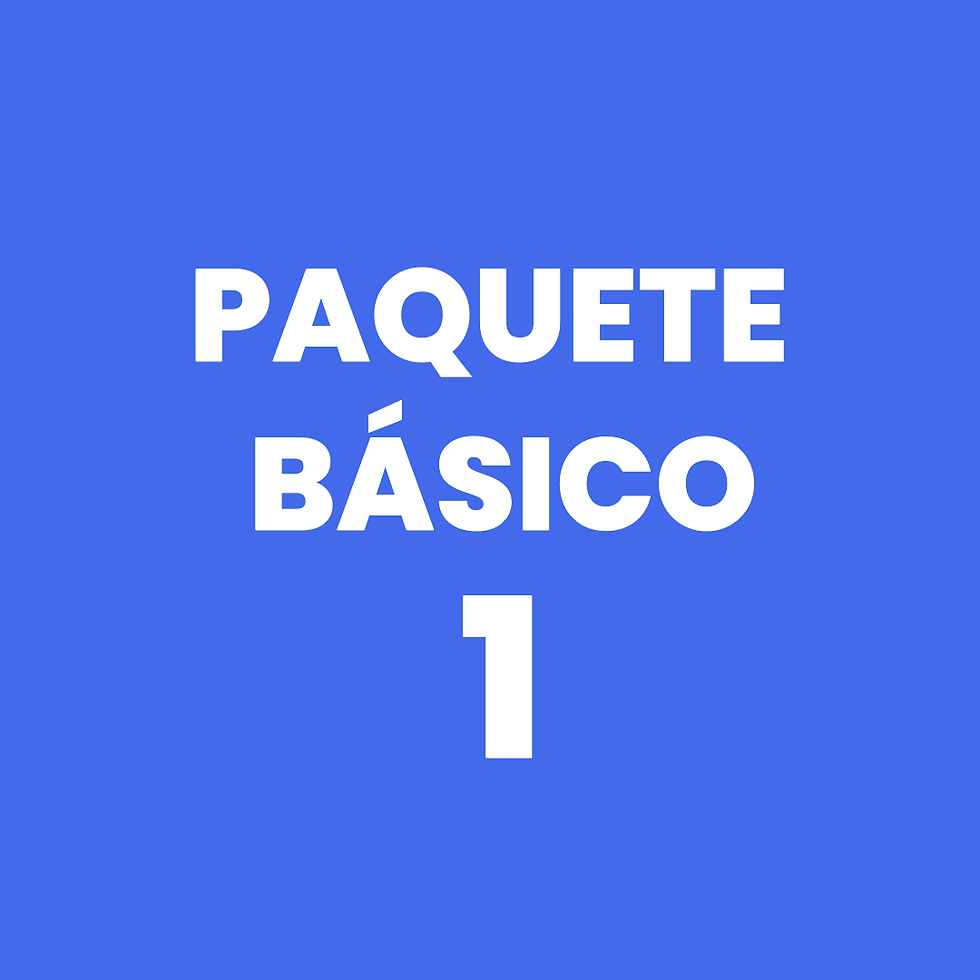 Paquete Básico 1