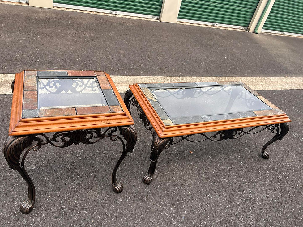 Thumbnail: Glass Coffee & Side Table