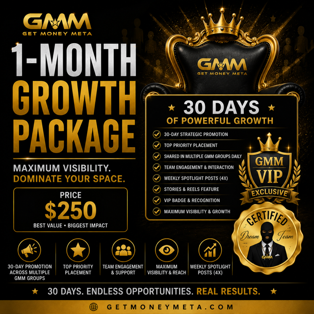 VIP 1-Month Growth Package