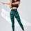 Thumbnail: LuxeLeggings Sleek Marble Tie-Dye Yoga Pants