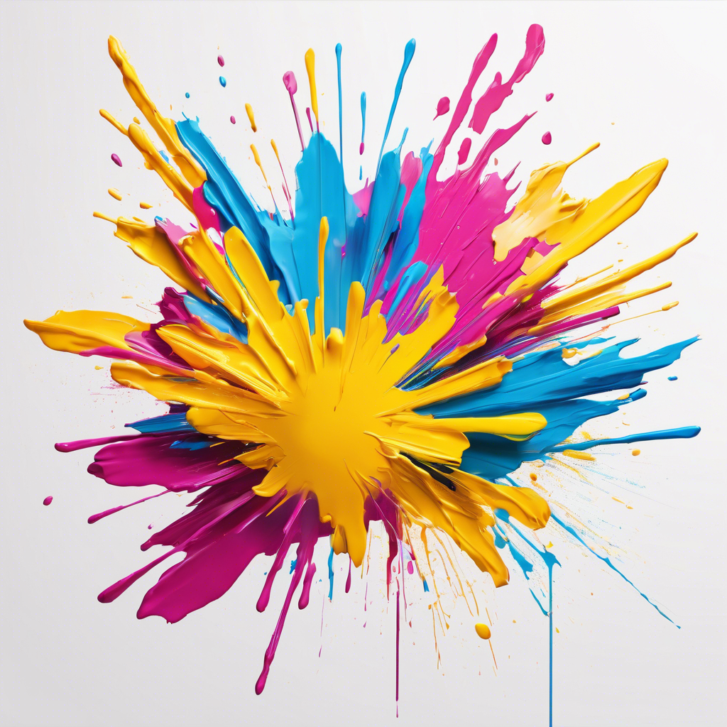 Abstract Color Burst