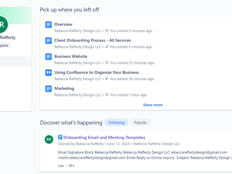 How to Use Confluence for Documentation and Organization