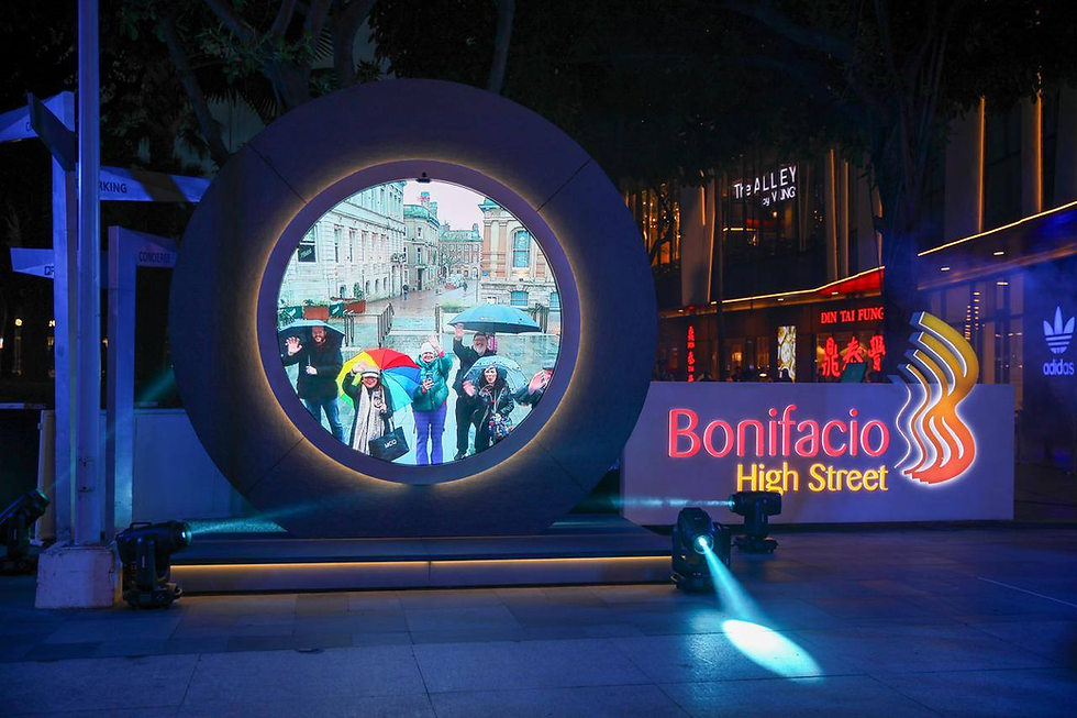 The Manila Portal in BGC — A Real-Life Window to the World