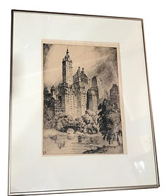 Drypoint Central Park