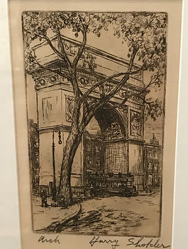 Etching Washington Square