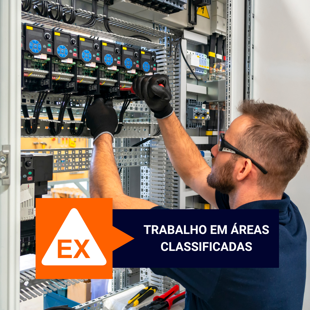 Treinamento para trabalho em áreas classificadas